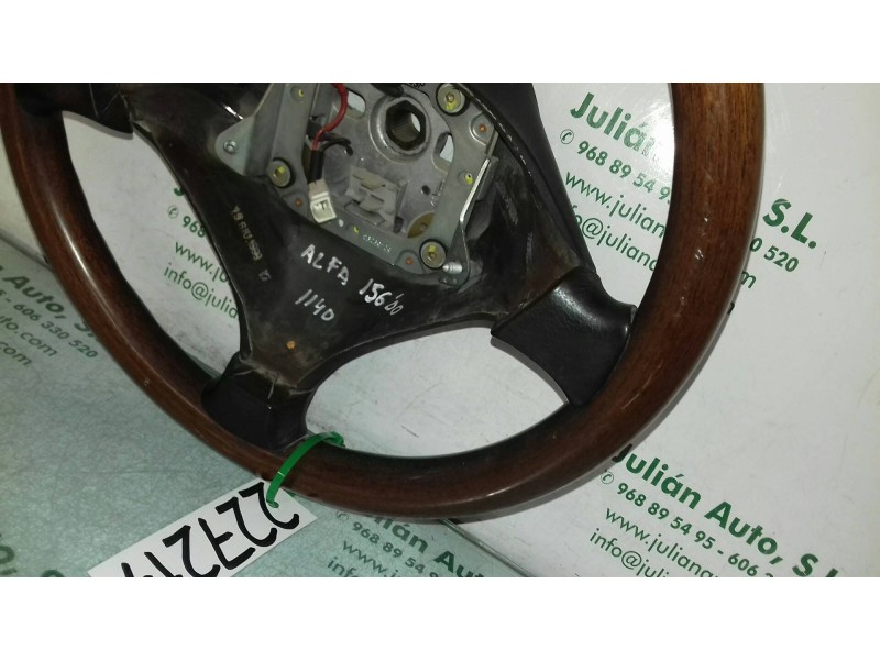 Recambio de volante para alfa romeo 156 (116) 1.9 jtd progression referencia OEM IAM 50459093  MADERA