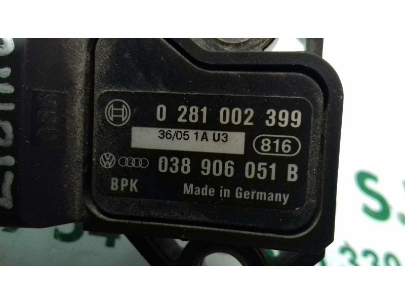 Recambio de sensor presion para seat leon (1p1) reference referencia OEM IAM 038906051B 0281002399 BOSCH