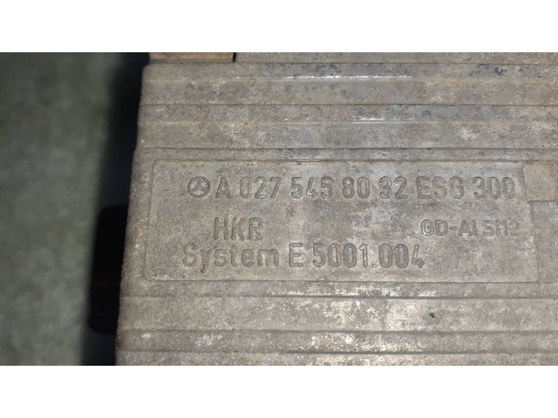 Recambio de modulo electronico para mercedes-benz clase a (w168) 190 (168.032) referencia OEM IAM A0275458032  