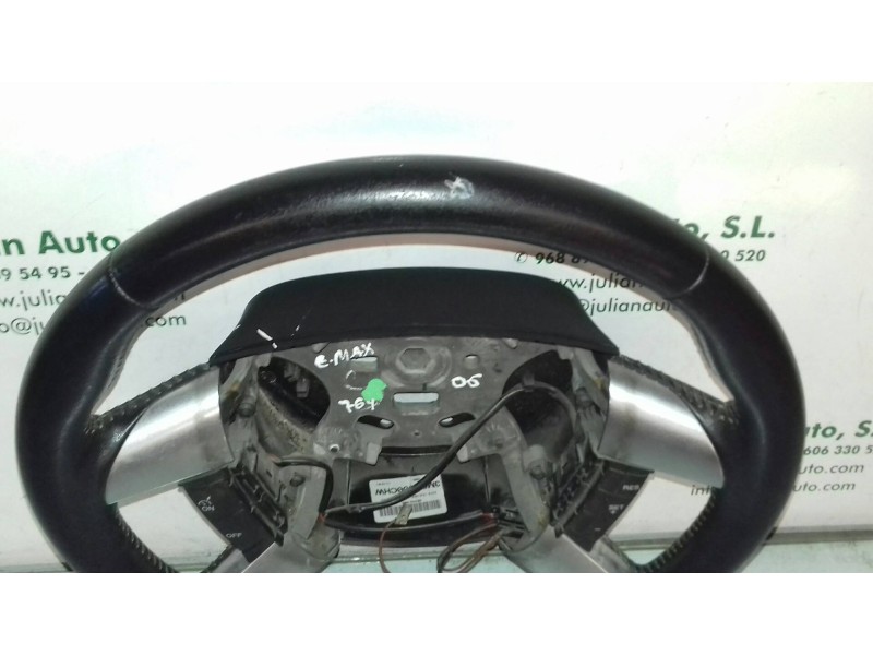 Recambio de volante para ford focus c-max (cap) trend (d) referencia OEM IAM 3M513600CHW MULTIFUNCION PIEL