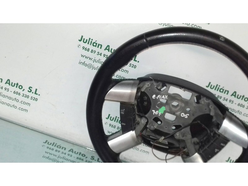 Recambio de volante para ford focus c-max (cap) trend (d) referencia OEM IAM 3M513600CHW MULTIFUNCION PIEL