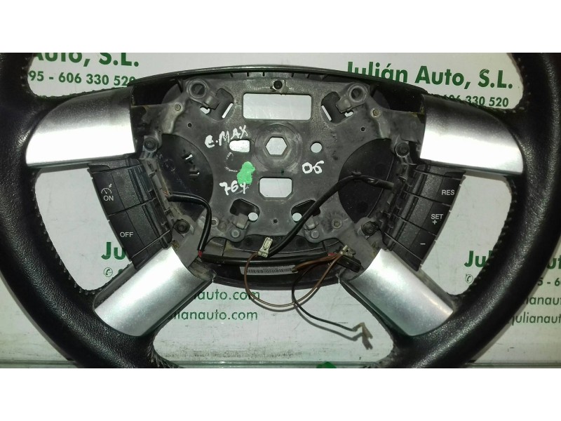 Recambio de volante para ford focus c-max (cap) trend (d) referencia OEM IAM 3M513600CHW MULTIFUNCION PIEL