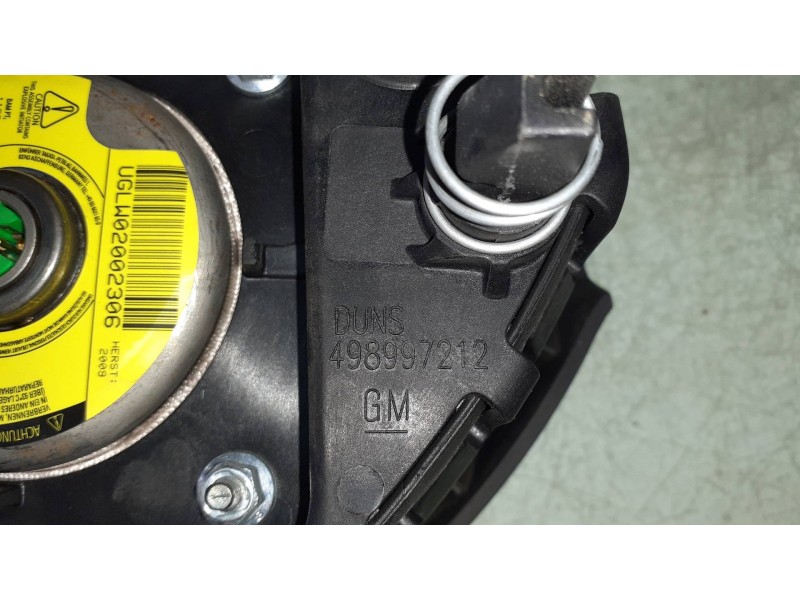 Recambio de airbag delantero izquierdo para opel astra h ber. cosmo referencia OEM IAM 93862633 498997212 UGLW02002306