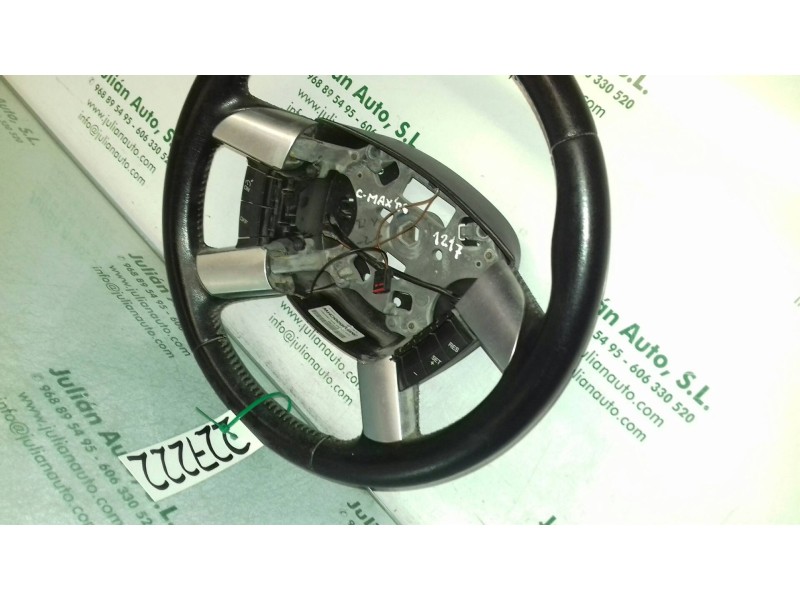 Recambio de volante para ford focus c-max (cap) 30 aniversario referencia OEM IAM 3M513600CHW MULTIFUNCION PIEL