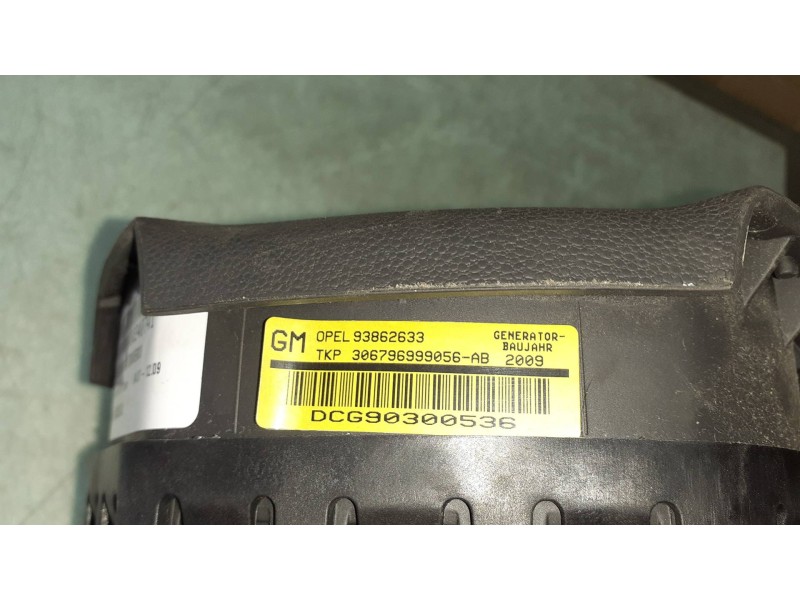Recambio de airbag delantero izquierdo para opel astra h ber. cosmo referencia OEM IAM 93862633 498997212 UGLW02002306