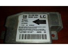 Recambio de centralita airbag para opel corsa c enjoy referencia OEM IAM 24439954 327963935 