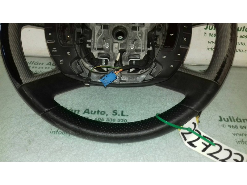 Recambio de volante para citroen c5 berlina millenium referencia OEM IAM 608004900 MULTIFUNCION PIEL