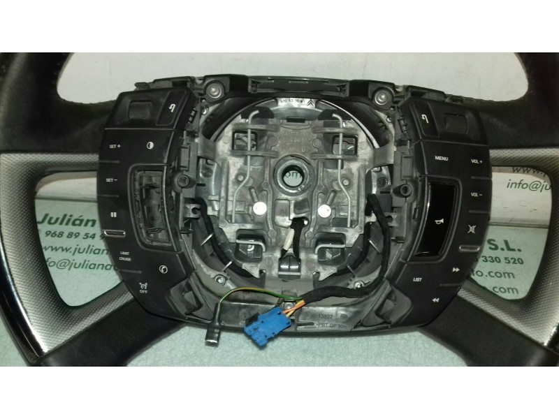 Recambio de volante para citroen c5 berlina millenium referencia OEM IAM 608004900 MULTIFUNCION PIEL