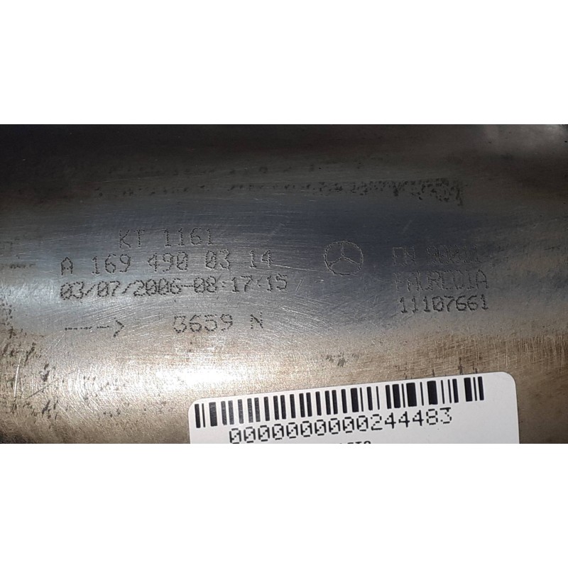 Recambio de tubo escape completo para mercedes-benz clase b (w245) 180 cdi (245.207) referencia OEM IAM A1694900314 11107661 