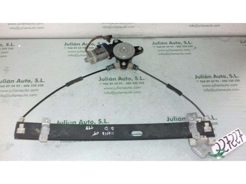 Recambio de elevalunas delantero derecho para chevrolet matiz s referencia OEM IAM 96485142  ELECTRICO