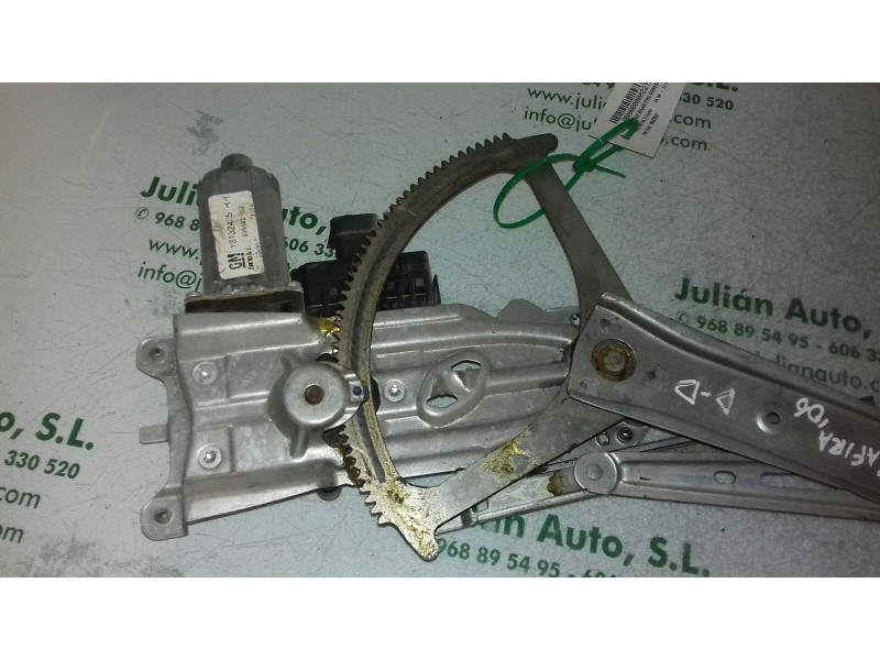 Recambio de elevalunas delantero derecho para opel zafira b cosmo referencia OEM IAM 998592 13132485 ELECTRICO