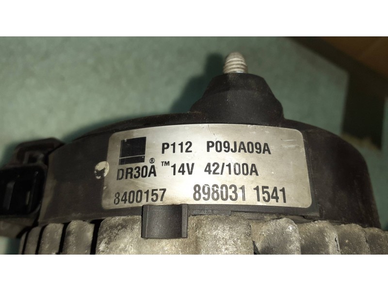 Recambio de alternador para opel astra h ber. cosmo referencia OEM IAM 8400157  42A - 100A