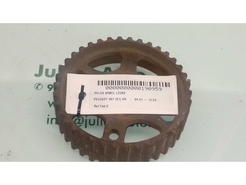 Recambio de polea arbol levas para peugeot 307 (s1) xn referencia OEM IAM E  ESCAPE