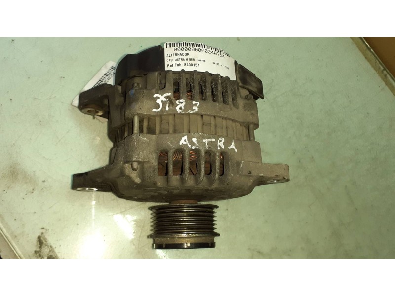 Recambio de alternador para opel astra h ber. cosmo referencia OEM IAM 8400157  42A - 100A