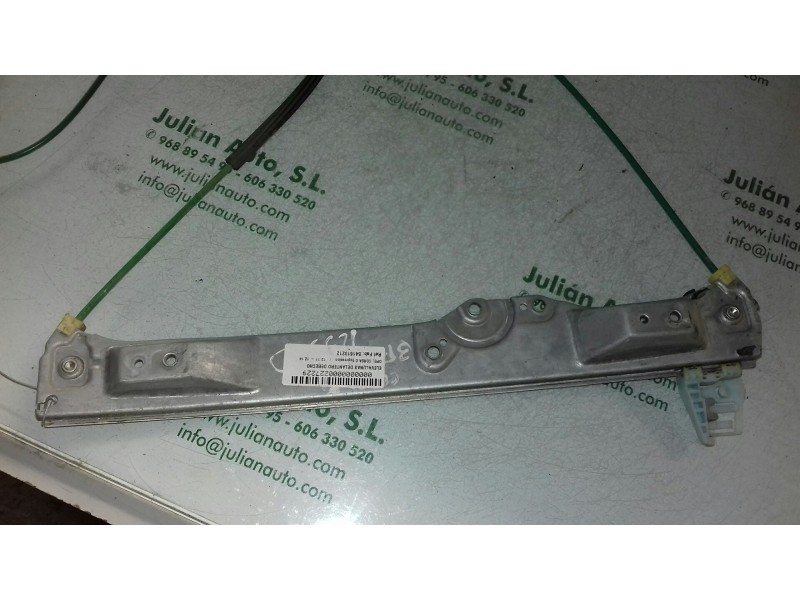 Recambio de elevalunas delantero derecho para opel corsa d expression referencia OEM IAM 541613212 013314157 ELECTRICO