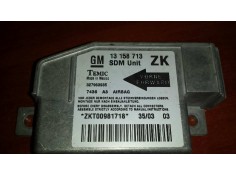 Recambio de centralita airbag para opel meriva cosmo referencia OEM IAM 13158713 327963935 