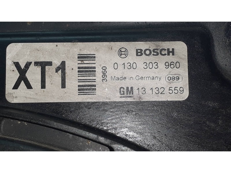 Recambio de electroventilador para opel astra h ber. cosmo referencia OEM IAM 13132559 0130303960 BOSCH