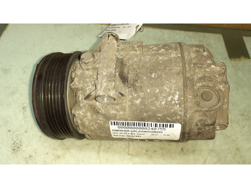 Recambio de compresor aire acondicionado para opel astra h ber. cosmo referencia OEM IAM 13297443 443AD4 DELPHI