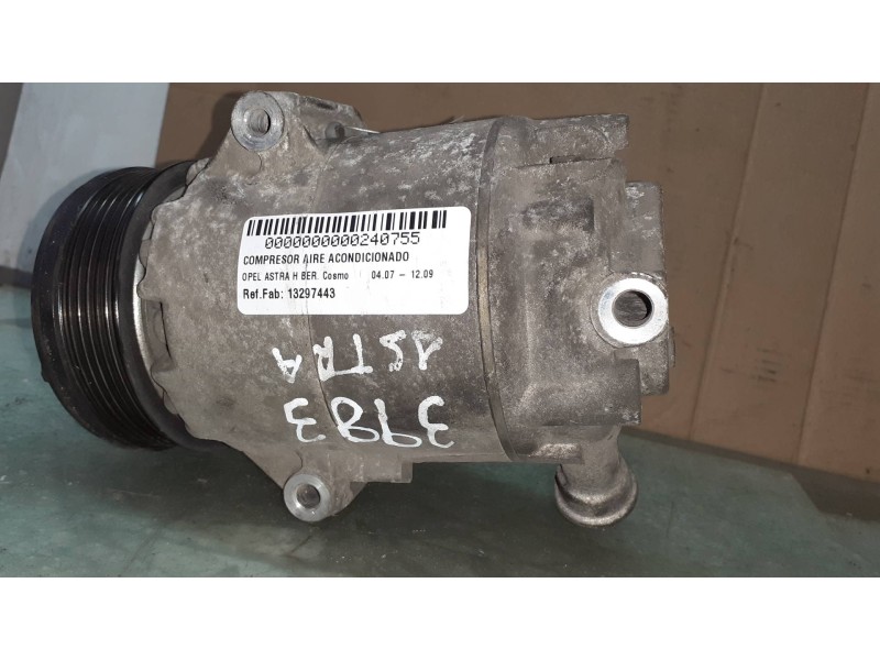 Recambio de compresor aire acondicionado para opel astra h ber. cosmo referencia OEM IAM 13297443 443AD4 DELPHI