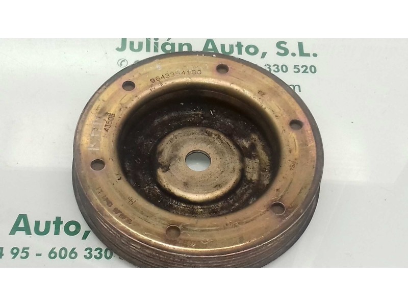Recambio de polea cigueñal para peugeot 407 st confort referencia OEM IAM 9643354180 43505 