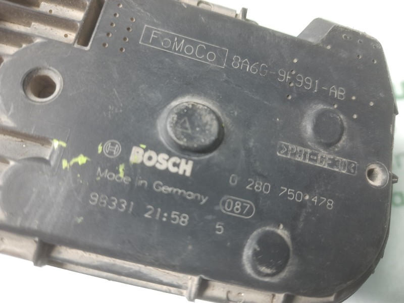 Recambio de caja mariposa para ford fiesta (cb1) ambiente referencia OEM IAM 8A6G9F991AB 0280750478 BOSCH