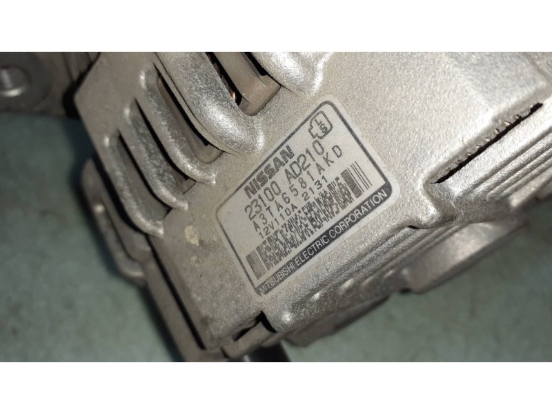 Recambio de alternador para nissan primera berlina (p12) acenta referencia OEM IAM 23100AD210 MITSUBISHI 110A