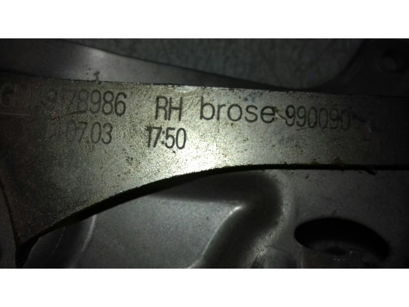 Recambio de elevalunas delantero derecho para opel vectra c berlina club referencia OEM IAM 9178986 0130822012 ELECTRICO