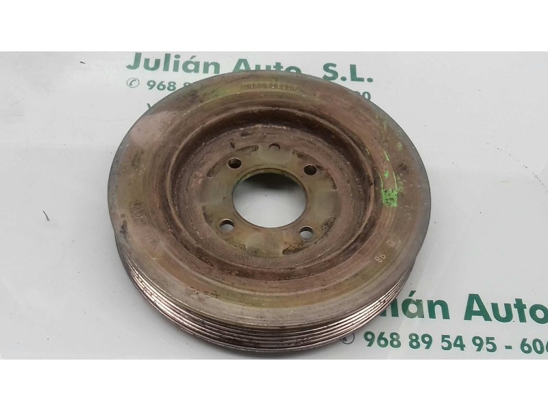 Recambio de polea cigueñal para peugeot 206 berlina x-line referencia OEM IAM 9624596880  