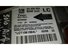 Recambio de centralita airbag para opel corsa c first referencia OEM IAM 24439954 LCT1361364L 