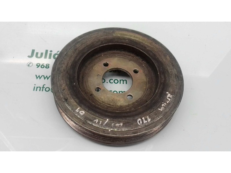 Recambio de polea cigueñal para citroen xsara berlina 1.9 d sx referencia OEM IAM 9637218980  