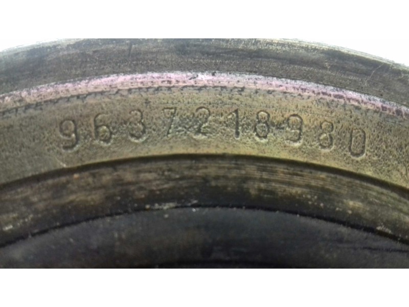 Recambio de polea cigueñal para citroen xsara berlina 1.9 d sx referencia OEM IAM 9637218980  