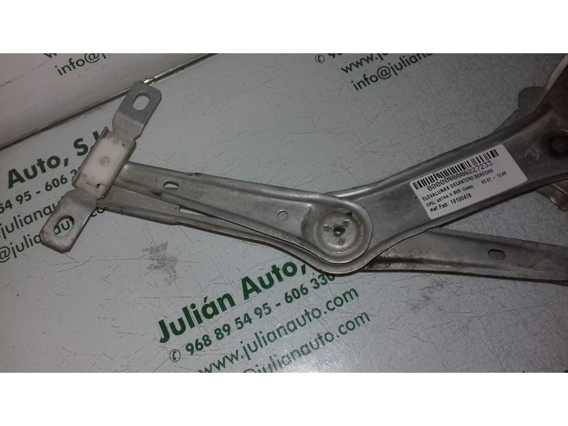 Recambio de elevalunas delantero derecho para opel astra h ber. cosmo referencia OEM IAM 13100418 994887100 ELECTRICO