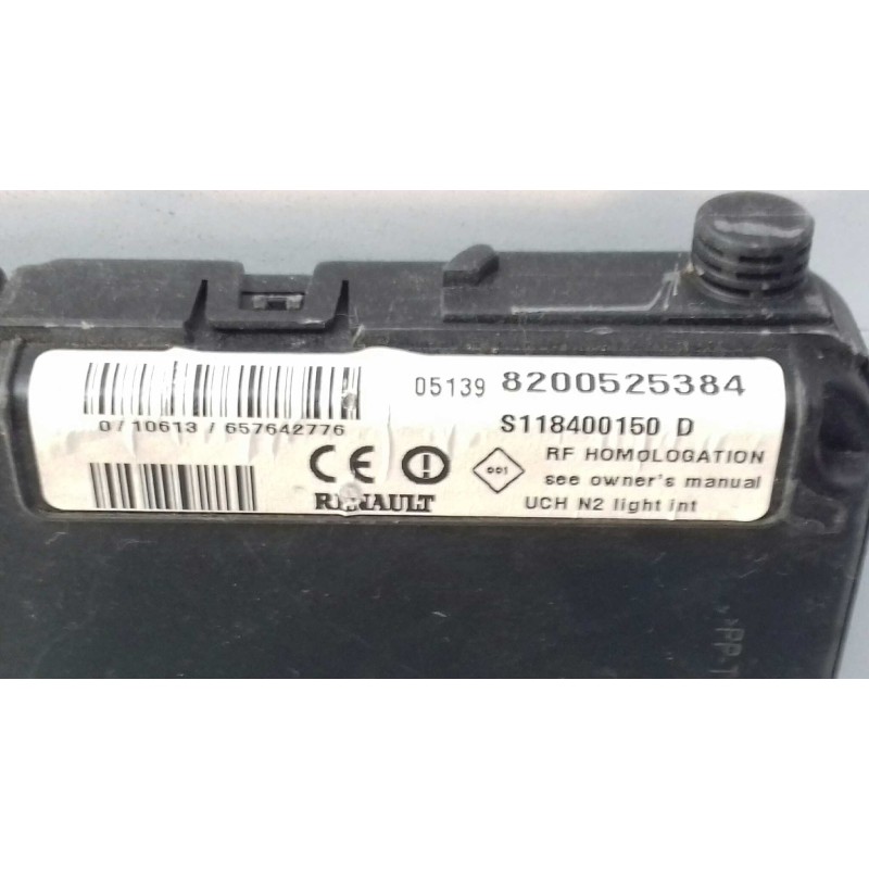 Recambio de centralita motor uce para renault scenic ii authentique referencia OEM IAM 8200498188 8200469340 KIT - DELPHI