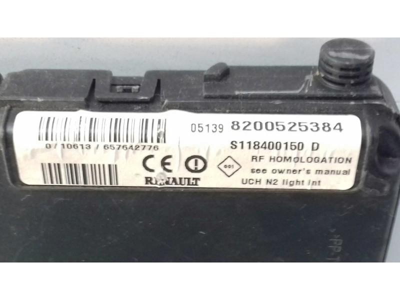 Recambio de centralita motor uce para renault scenic ii authentique referencia OEM IAM 8200498188 8200469340 KIT - DELPHI