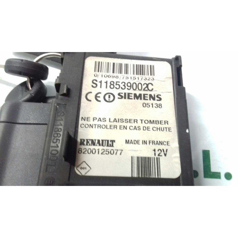 Recambio de centralita motor uce para renault scenic ii authentique referencia OEM IAM 8200498188 8200469340 KIT - DELPHI