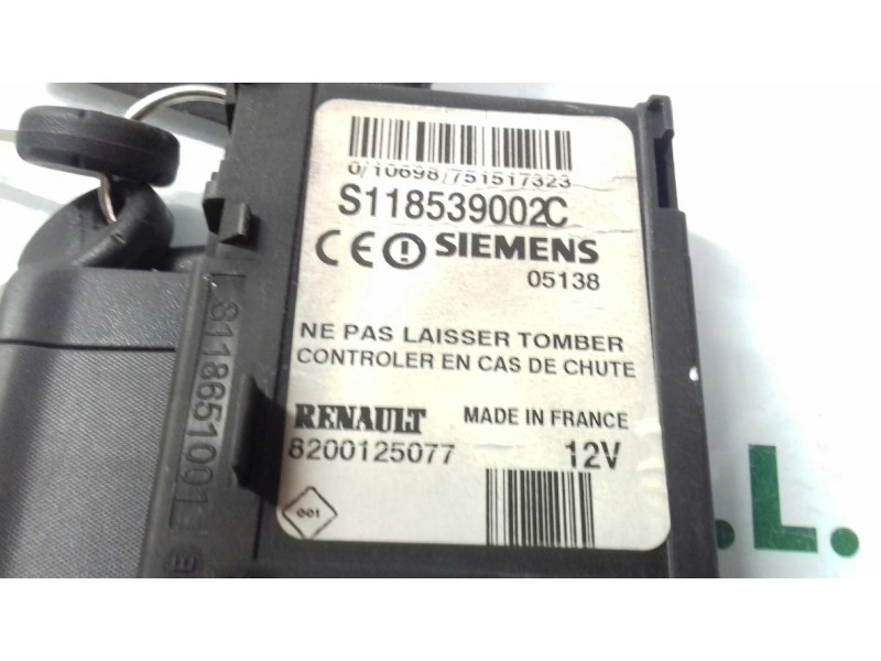 Recambio de centralita motor uce para renault scenic ii authentique referencia OEM IAM 8200498188 8200469340 KIT - DELPHI