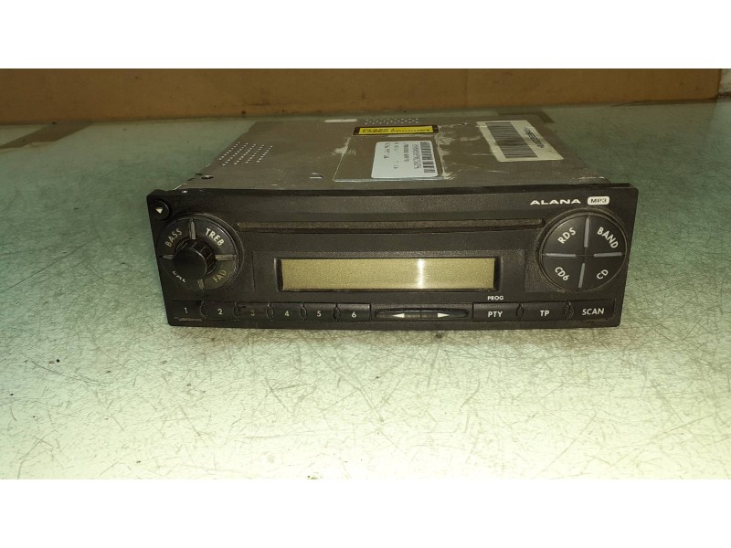 Recambio de sistema audio / radio cd para seat ibiza (6l1) fresh referencia OEM IAM 6L0035186A 9184286151 021885