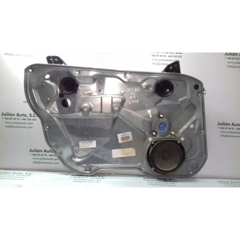 Recambio de elevalunas delantero izquierdo para seat ibiza (6l1) cool referencia OEM IAM 6L4837751CM 6L4837755T ELECTRICO