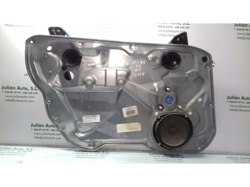 Recambio de elevalunas delantero izquierdo para seat ibiza (6l1) cool referencia OEM IAM 6L4837751CM 6L4837755T ELECTRICO