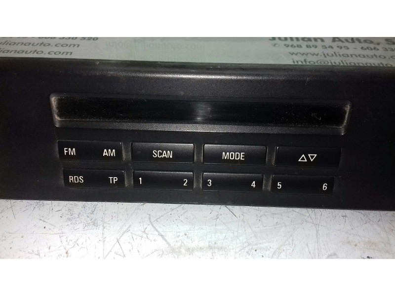 Recambio de sistema audio / radio cd para bmw serie 5 berlina (e39) 523i referencia OEM IAM 65828361087 902201686239 PHILIPS