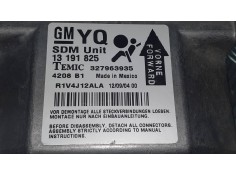 Recambio de centralita airbag para opel astra h ber. cosmo referencia OEM IAM 13191825 327963935 4208B1 2