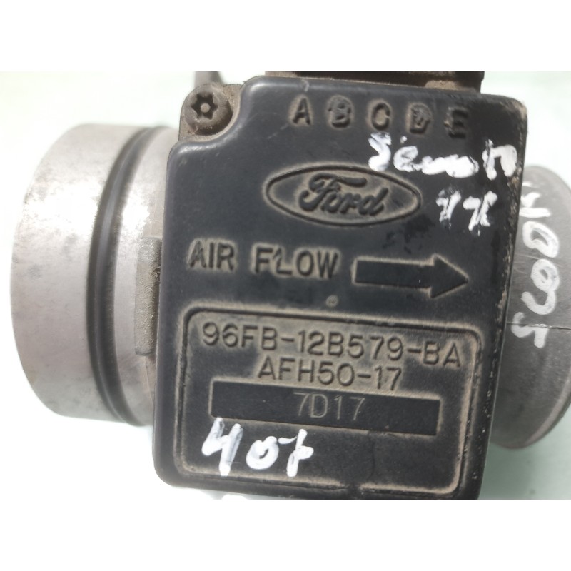 Recambio de caudalimetro para ford escort berlina/turnier clx berlina referencia OEM IAM 96FB12B579BA 7D17 