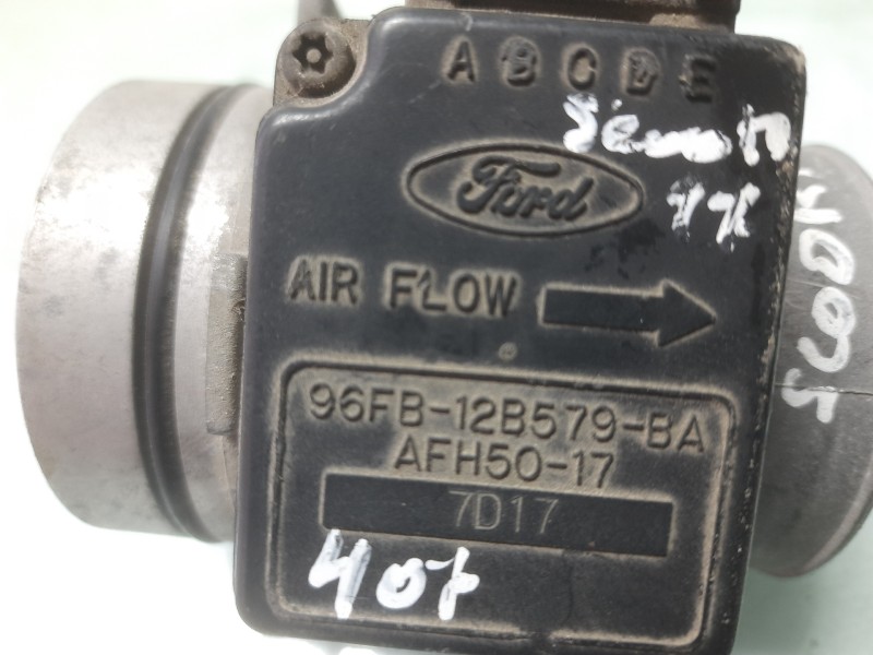 Recambio de caudalimetro para ford escort berlina/turnier clx berlina referencia OEM IAM 96FB12B579BA 7D17 