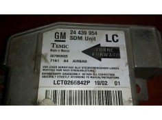Recambio de centralita airbag para opel corsa c club referencia OEM IAM 24439954 LCT0266842P 