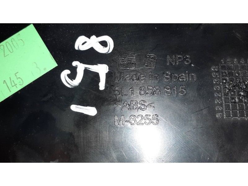 Recambio de mando multifuncion para seat ibiza (6l1) fresh referencia OEM IAM 6L1858815 POSA VASOS SALPICADERO