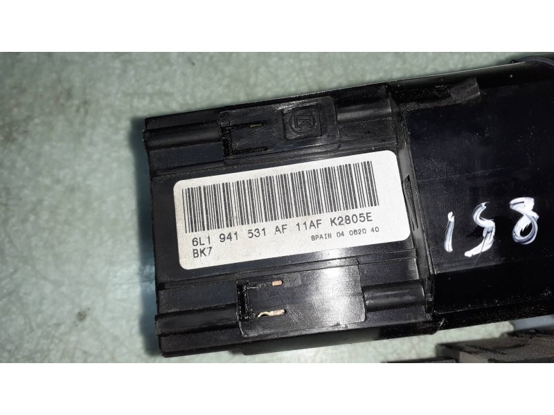 Recambio de mando luces para seat ibiza (6l1) fresh referencia OEM IAM 6L1941531AF 11AFK2805E 