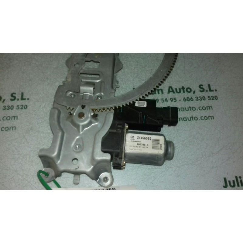Recambio de elevalunas delantero izquierdo para opel corsa c club referencia OEM IAM 24466593 400708A ELECTRICO