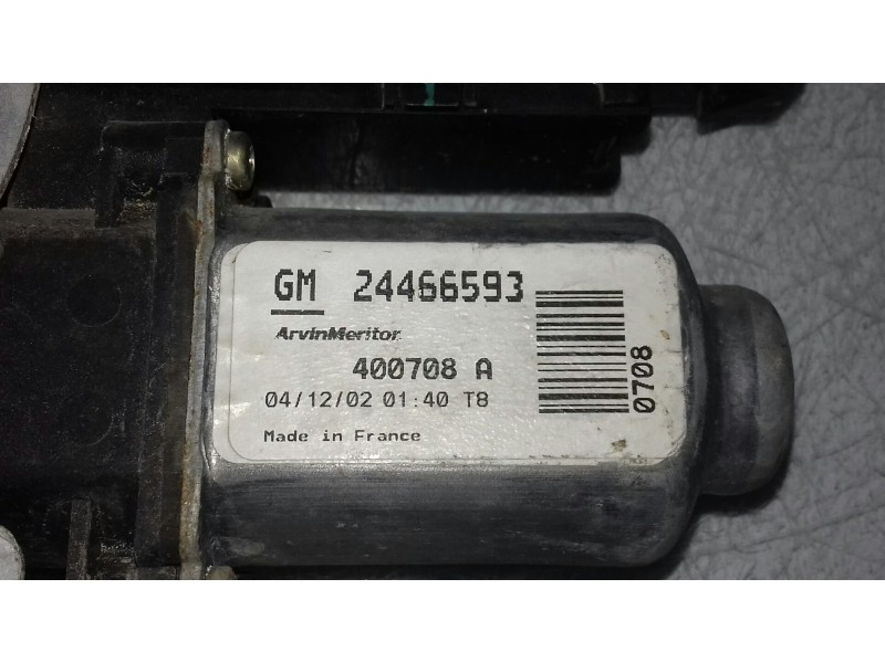 Recambio de elevalunas delantero izquierdo para opel corsa c club referencia OEM IAM 24466593 400708A ELECTRICO