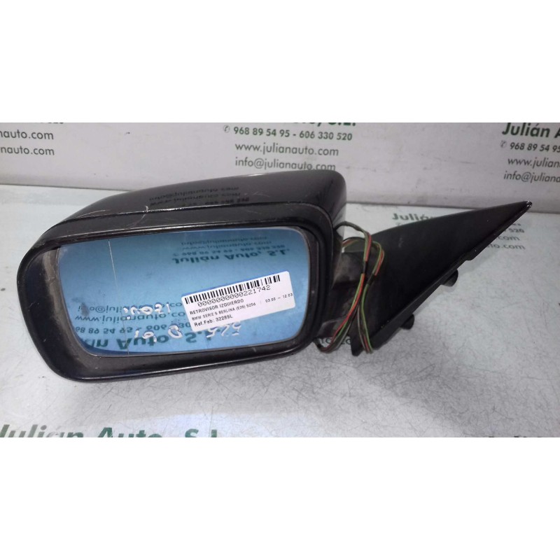 Recambio de retrovisor izquierdo para bmw serie 5 berlina (e39) 525d referencia OEM IAM 32289L 0117351 ELECTRICO