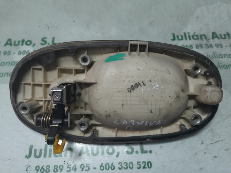 Recambio de maneta exterior lateral derecha para kia carnival ii 2.9 cdri ex referencia OEM IAM K53A72410  